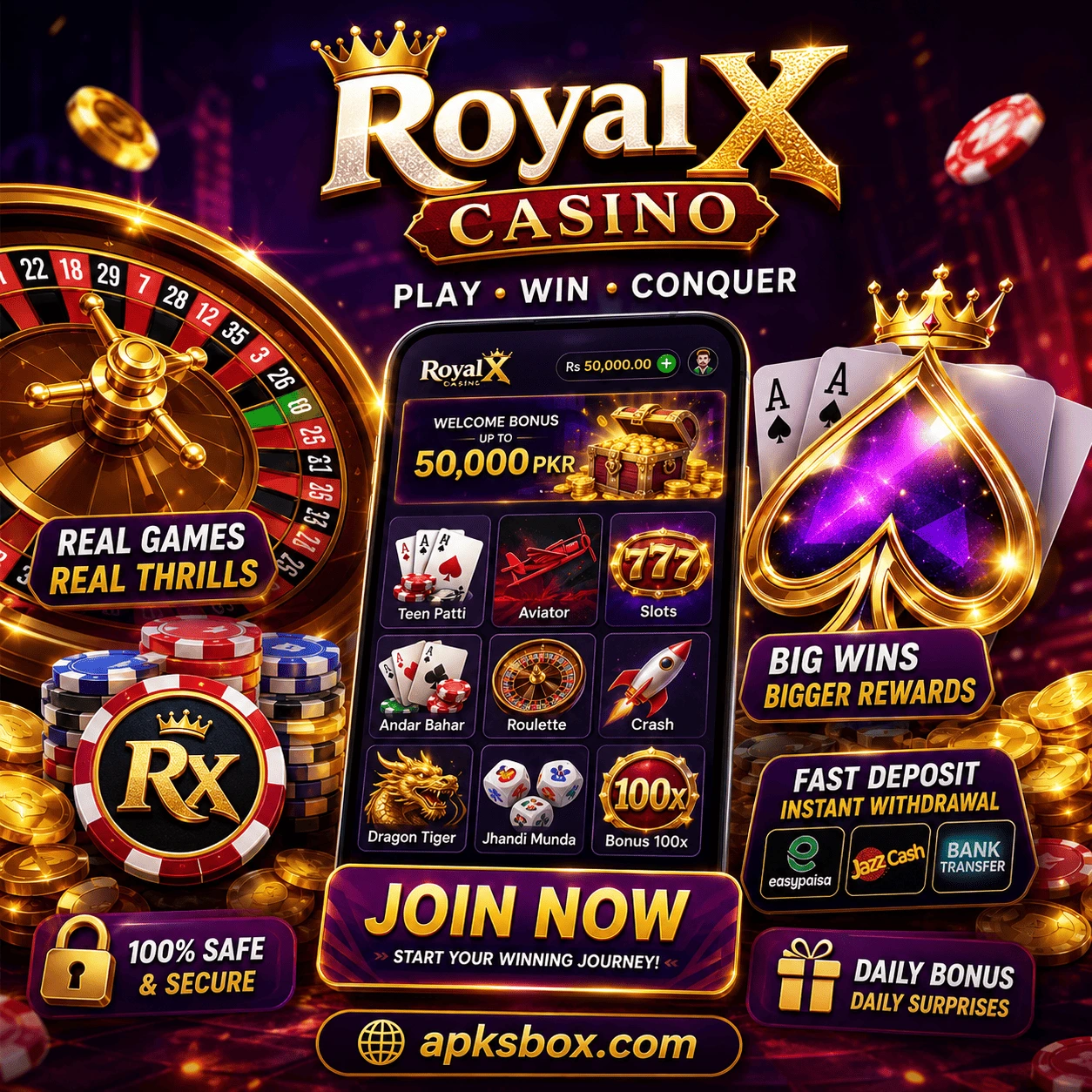 Royal X Casino Game